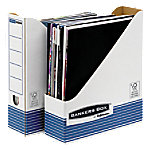 Bankers Box System Stehsammler FSC Weiß 311 (H) x 78 (B) x 258 (T) mm 10 Stück von Bankers Box
