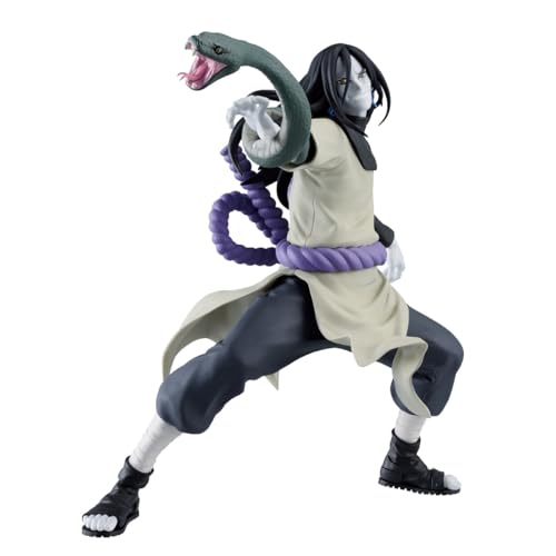 Banpresto Orochimaru Naruto Shippuden Actionfigur, Vibration Stars, 15 cm, BP89926P, Mehrfarbig, Sammelfigur, ideal für Anime-Fans Banpresto Orochimaru Naruto Shippuden Actionfigur, Vibration Stars, 15 cm, BP89926P, Mehrfarbig, Sammelfigur, ideal für Anime-Fans von Banpresto