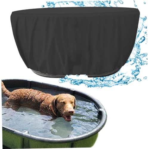 Banziaju Oval Stock Tank Pool Abdeckung Stammbeherrschung Abdeckung 100 Gallonen Oval Stock Tank Pool Abdeckung wasserdicht von Banziaju