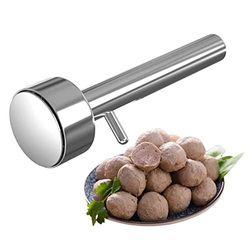 Falafel-Schaufel, Edelstahl Falafel Maker Schaufel Professionelle Falafel Schaufel Maker Non-Stick Falafel Baller Werkzeug Falafel Gefrorene Falafel Mix Fleischbällchen Küche Gadgets von Banziaju