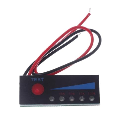 1S 2S 3S 4S 12V 18650 Li-ion Lithium 12V Blei-Säure Batteriestandsprüfer LCD Prozentmessgerät Batterieprüfer Kapazität Leistungsmesser Leistungsmesser Leistungsmesser Detektor von BaoFufc