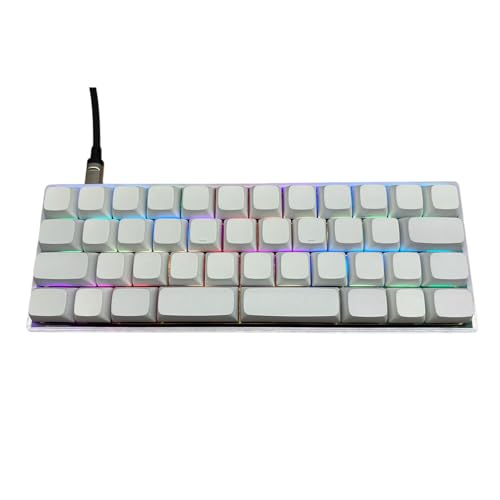 BaoFufc 61 Tasten PBT Blank Keycaps XDA Profile Gamers Not Letter White Keycap for Switches Mechanical Keyboards XDA Profile BaoFufc 61 Tasten PBT Blank Keycaps XDA Profile Gamers Not Letter White Keycap for Switches Mechanical Keyboards XDA Profile von BaoFufc