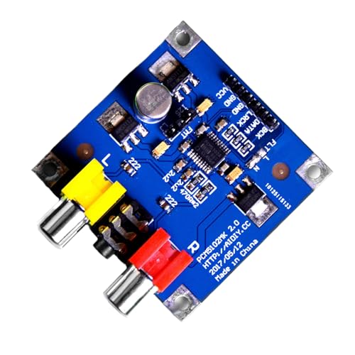 BaoFufc DC5V-10V PCM5102/PCM5102A Decoders Board I2S Input 32Bit 384K Decoders Module with 3.5mm Connector Output Module Distortion BaoFufc DC5V-10V PCM5102/PCM5102A Decoders Board I2S Input 32Bit 384K Decoders Module with 3.5mm Connector Output Module Distortion von BaoFufc