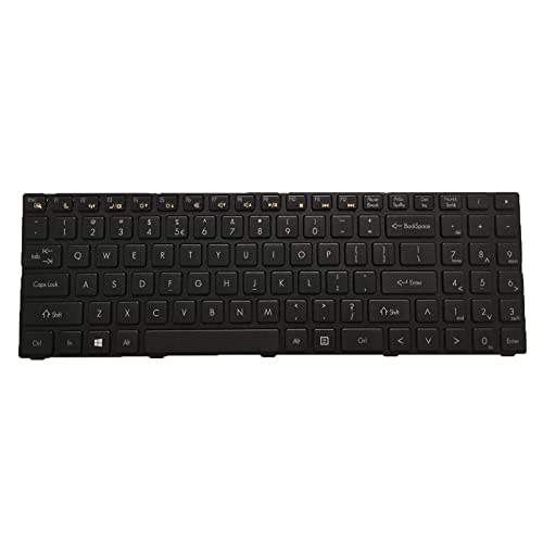 BaoFufc Laptop US Black English Keyboard with Frame for DNS TWC K580S K580N TWH K580C K620C MP-09R63SU-920 AETWC700010 Us Keyboard Replacement BaoFufc Laptop US Black English Keyboard with Frame for DNS TWC K580S K580N TWH K580C K620C MP-09R63SU-920 AETWC700010 Us Keyboard Replacement von BaoFufc