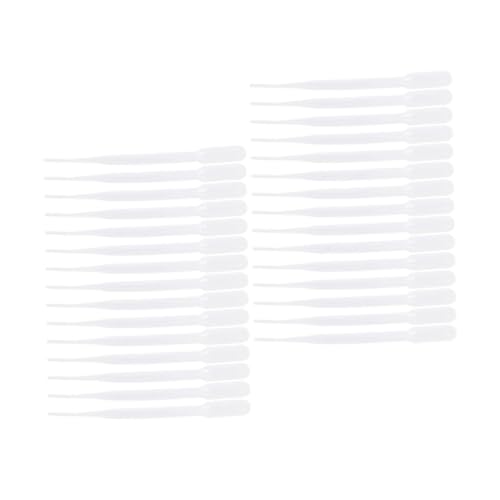 10 PCs weiche Kunststoffübertragungspipetten Einweg transparenter Tropfen für ätherische Öle Flüssige 3ml Plastikpipetten von Baobiutin