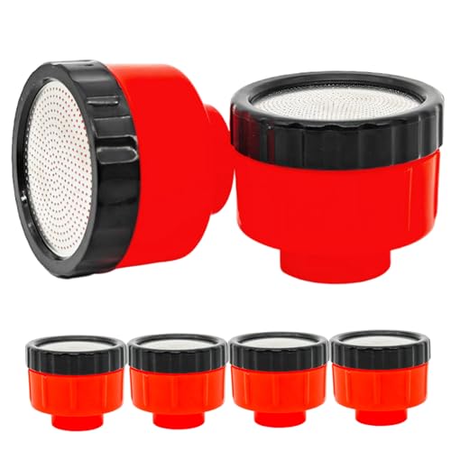 Baobiutin 6pcs Schlauchendsprühgerät, 400 Mesh Plastikgartenwässerungsdüse, Bewässerung und Reinigungsbefestigung für die Sämlinge, Sprühdüse, Schlauchendsprühgerät von Baobiutin