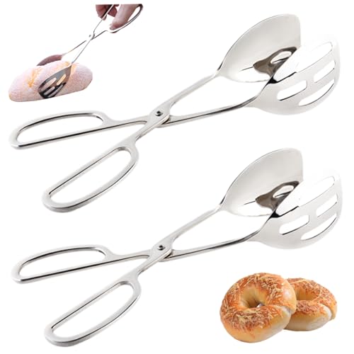 Salatzange serviert Zange 2pcs Edelstahl Salat Zange Spiegel poliert 10 -Zoll von Baobiutin