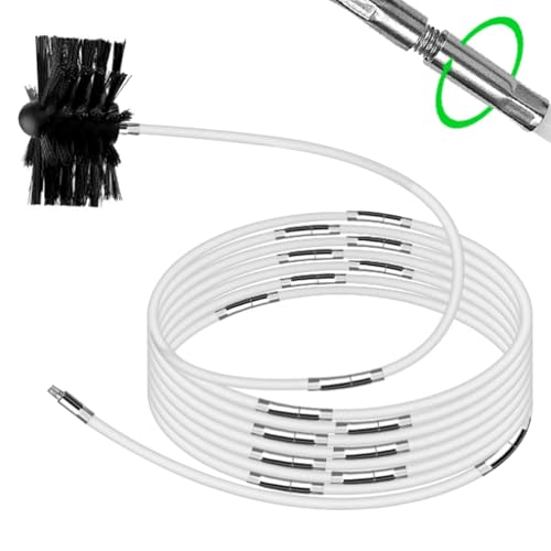 Trockner -Entlüftungsreiniger Kit Chimney Sweep Kit 14pcs/Set 16 in Trockner Entlüftungsreiniger Trockner mit 4 in Kopf biegsamem Schnellanschluss Trockner Lint Pinsel Entlüftungsreiniger Trockner Trockner -Entlüftungsreiniger Kit Chimney Sweep Kit 14pcs/Set 16 in Trockner Entlüftungsreiniger Trockner mit 4 in Kopf biegsamem Schnellanschluss Trockner Lint Pinsel Entlüftungsreiniger Trockner von Baobiutin