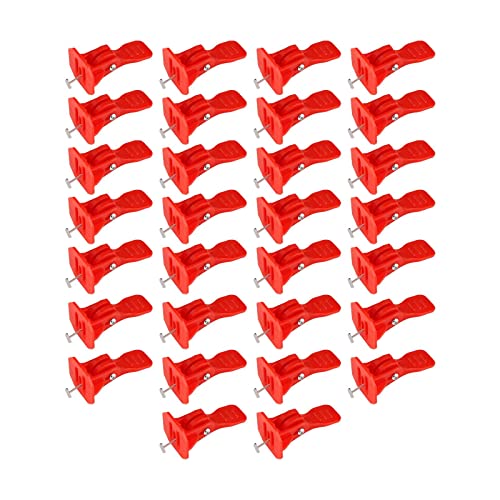 Baoblaze 1,5-Fliesennivellierer, hochpräzise, arbeitssparend, manueller Fliesensucher, Fliesen-Nivellierer, Werkzeuge, Bauwerkzeug, 30St von Baoblaze