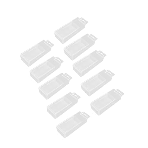 Baoblaze 10Pcs Bohrer Lagerung Box Bohrer Fräser Box Teleskop Twist Bohrer Box Zubehör Werkzeug Verpackung Bohrer Fall, 7.6 mm 13 mm von Baoblaze
