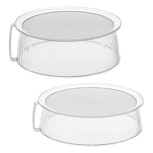 Baoblaze 2X Mikrowellen-Spritzschutz für Lebensmittel, große Mikrowellen-Teller-Speiseabdeckung mit einfachem Griff Baoblaze 2X Mikrowellen-Spritzschutz für Lebensmittel, große Mikrowellen-Teller-Speiseabdeckung mit einfachem Griff von Baoblaze