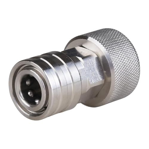 Baoblaze 3/4 ”Ght zu 1/4 ”Quick Connect Schlauch zu Hochdruckreiniger Adapter Auto Waschen Schlauch Zubehör Schnell Anschluss Waschmaschine Anschluss von Baoblaze