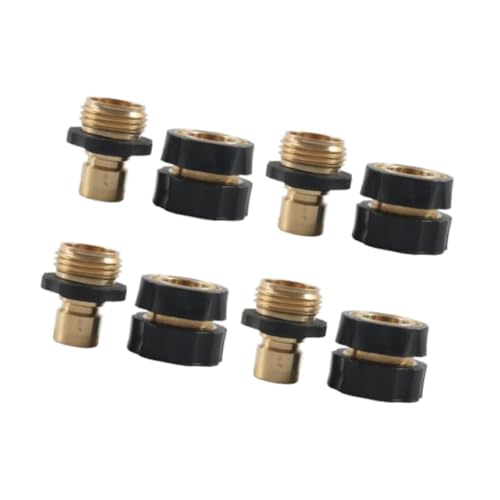 Baoblaze 4 Stücke 3/4 Zoll Gartenschlauch für Schnellanschluss männlich und weiblich multifunktionale einfache Installation Tap -Stecker ersetzen von Baoblaze