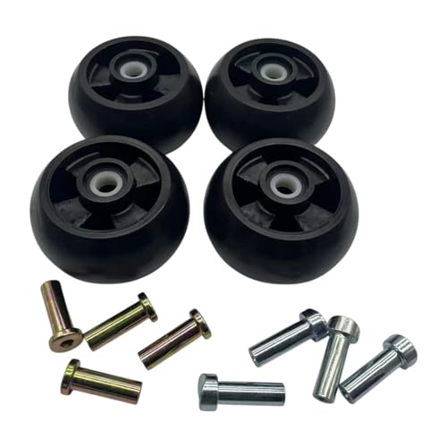 Baoblaze 4PCS -Mäherdeck -Gage -Räder ersetzt AM125172 Premium -Ersatzteil für 48 54 60 62 72 Decks Rasentraktor 400 x900 300 von Baoblaze
