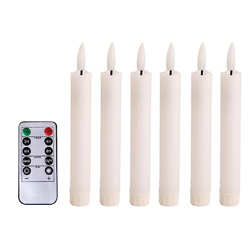 Baoblaze 6 Stück LED-Stumpenkerzen, elektrische Kerzen, Fensterkerzen, Licht für Zuhause, Büro, Hochzeit, Valentinstag, Weiß Baoblaze 6 Stück LED-Stumpenkerzen, elektrische Kerzen, Fensterkerzen, Licht für Zuhause, Büro, Hochzeit, Valentinstag, Weiß von Baoblaze