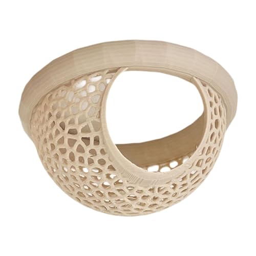 Baoblaze Aquarium Hängematte Float Feeder Professionelle Decor Betta Hängematte Hideout Mehrzweck Dekorative Kompakte Hide Cave Ruhen, Beige von Baoblaze