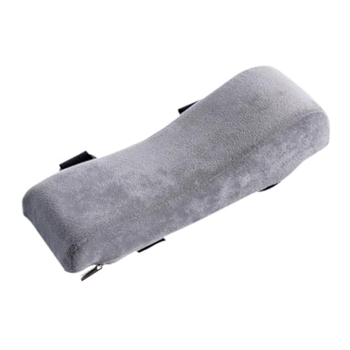 Baoblaze Armlehnenpolster, Memory Foam-Armpolster mit elastischem Gurt, ergonomische Ellenbogenstütze, Stuhl-Armlehnenbezug für Computerstuhl, grau Baoblaze Armlehnenpolster, Memory Foam-Armpolster mit elastischem Gurt, ergonomische Ellenbogenstütze, Stuhl-Armlehnenbezug für Computerstuhl, grau von Baoblaze