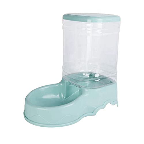 Baoblaze Automatischer Futterautomat für Tiere - 3.5L Katzen Hundefutterspender Wasserzufuhr Wasserspender Reiseversorgung für Welpen Kätzchen - Blauer Futterautomat von Baoblaze
