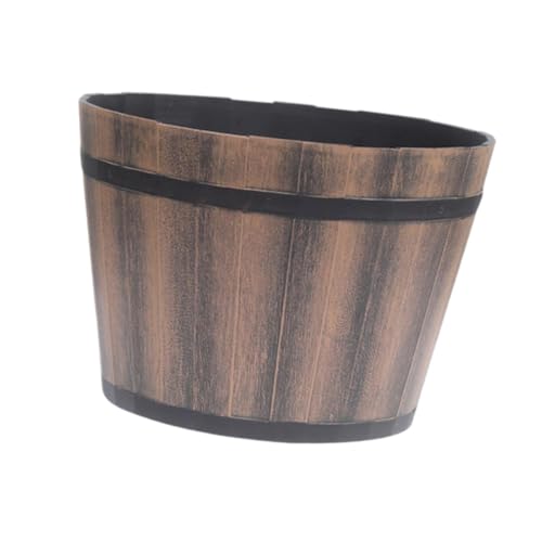 Baoblaze Blumentopf für den Außenbereich, Pflanztopf mit Drainagelöchern für Wohnzimmer, Hof, Balkon, Küche, Terrasse, 12inch von Baoblaze