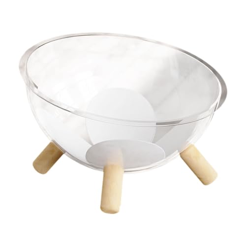 Baoblaze Cat Capsule Pets Kätzchen Schlafnest Rundes Haustierzubehör Zubehör Transparent Leichtes Ornament Katzenschlafbett von Baoblaze