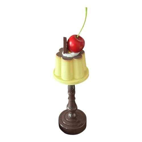 Baoblaze Niedliches Pudding-Nachtlicht, Nachttischlampe, Dekorative Nachtleuchte Lampe, Schafft eine Gemütliche Atmosphäre, Dekoration und Geschenk für Mädchen, Frauen und Kinder von Baoblaze