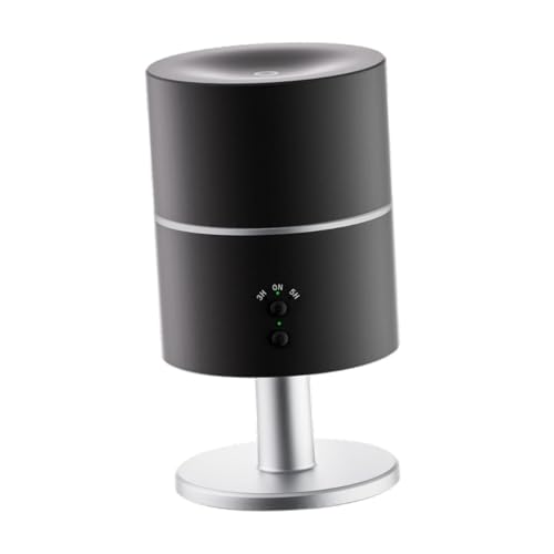 Baoblaze Diffusor für ätherische Öle, Tischbefeuchter, geräuscharm, mit Lichtern, Tischlampe, Luftbefeuchter, Luftbefeuchter für das Wohnzimmer zu Hause, Schwarz Baoblaze Diffusor für ätherische Öle, Tischbefeuchter, geräuscharm, mit Lichtern, Tischlampe, Luftbefeuchter, Luftbefeuchter für das Wohnzimmer zu Hause, Schwarz von Baoblaze
