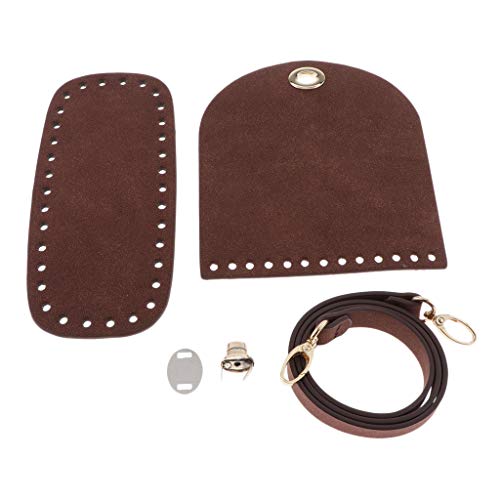 Baoblaze Taschenboden zum Häkeln, Häkeltaschen Taschenabdeckungen, PU Ledertasche Strickset Taschenboden, Taschenzubehör zum Nähen mit Tasche Twist Lock Taschenriemen für Tasche Herstellung, Kaffee Baoblaze Taschenboden zum Häkeln, Häkeltaschen Taschenabdeckungen, PU Ledertasche Strickset Taschenboden, Taschenzubehör zum Nähen mit Tasche Twist Lock Taschenriemen für Tasche Herstellung, Kaffee von Baoblaze