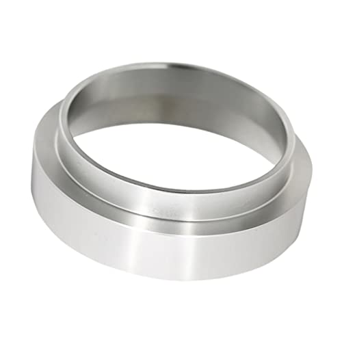 Baoblaze Espresso Dosiertrichter, Universelle Aluminium Kaffeedosierung Für Brühschüssel Kaffeepulver Werkzeug (3 Größen Zur Auswahl), Silber_58mm von Baoblaze