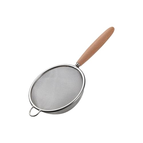Baoblaze Feinmaschiges Sieb aus Edelstahl, Backutensilien, Sieb, stabiles Sieb, Lebensmittelsieb zum Kochen von Reisnudeln, 10CM von Baoblaze