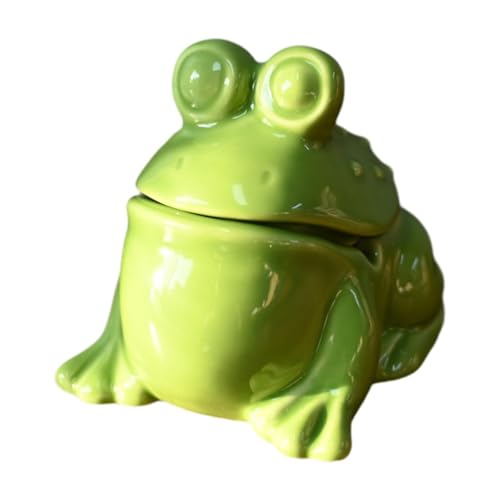 Baoblaze Frosch Statue Frosch Figur Tier Skulptur Schrank Bücherregal Home Decor Tabletop Ornament von Baoblaze