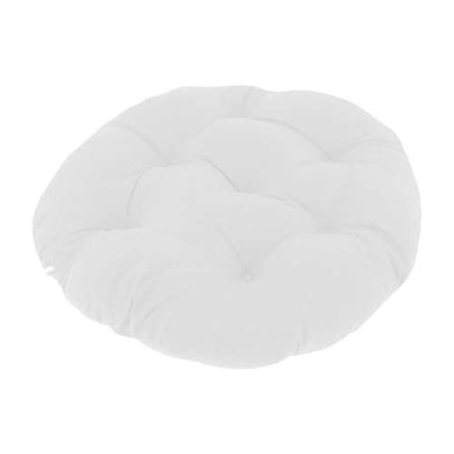 Baoblaze Hängesesselkissen 50 cm, Multifunktional Gartenstuhl Kissen, Sitzkissen Outdoor/Indoor Rund, Stuhlkissen für Außenbereich, Terrasse, Wohnzimmer, Ersatzkissen für Hängesessel, Weiß Baoblaze Hängesesselkissen 50 cm, Multifunktional Gartenstuhl Kissen, Sitzkissen Outdoor/Indoor Rund, Stuhlkissen für Außenbereich, Terrasse, Wohnzimmer, Ersatzkissen für Hängesessel, Weiß von Baoblaze