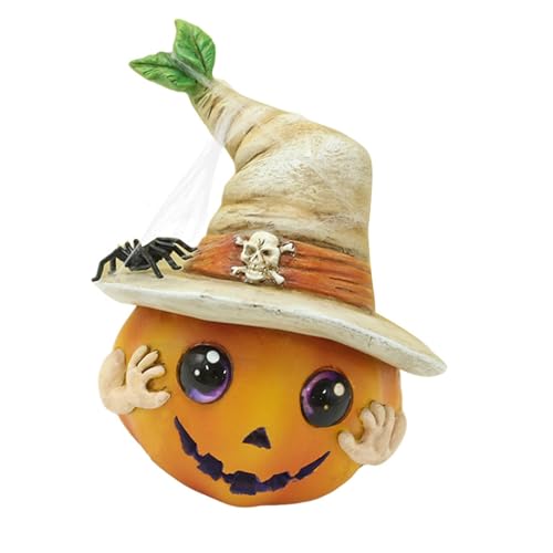 Baoblaze Halloween-Hut, Garten-Ornament, künstlich, dekorativ, Basteln, Heim-Desktop-Dekoration, Grimasse, Kürbis für den Tisch, Haus, Hof Baoblaze Halloween-Hut, Garten-Ornament, künstlich, dekorativ, Basteln, Heim-Desktop-Dekoration, Grimasse, Kürbis für den Tisch, Haus, Hof von Baoblaze