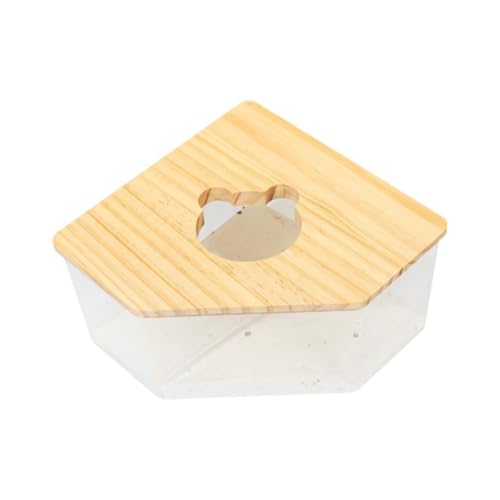 Baoblaze Hamster Sandbad Transparente Badewanne für Kleintiere Geräumige Toilette Duschraum Aus Acryl mit Holzdeckel für Rennmäuse Und Zwerghamster., Baoblaze Hamster Sandbad Transparente Badewanne für Kleintiere Geräumige Toilette Duschraum Aus Acryl mit Holzdeckel für Rennmäuse Und Zwerghamster., von Baoblaze