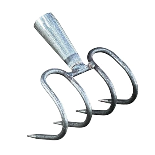 Baoblaze Handrechen, Gartenwerkzeug, tragbar, , zum Jäten, vielseitig einsetzbar, zum Kratzen, Rechen, Bodenfräse für Gartenpflanzen, Bonsai, Rasen von Baoblaze