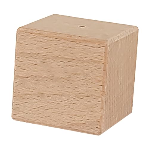 Baoblaze Holz Kuchen Blume Nägel Halter Zuckerguss Nägel Basis Unterstützung Stabile Kuchen Paspeln Ständer Kuchen Dekorieren Werkzeuge für Professionelle, Einloch von Baoblaze