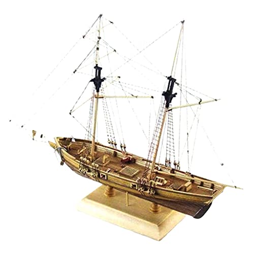 Baoblaze Holzschiff Modell Kits Segelboot Modell Kit Nautische DIY Holz Segelboot Modell Modell für, Montage Dekoration, Thema, Kinder Geschenke von Baoblaze