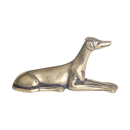 Baoblaze Hundefigur im Vintage-Stil, Hundefigur, Tee, Haustier, Desktop-Ornament, Tierstatue, Basteln für Büro, Schreibtisch, Bücherregal, Bücherregal, von Baoblaze