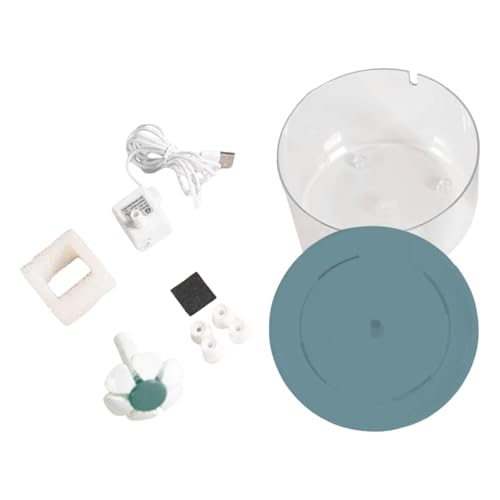 Baoblaze Induktions-Katzenwasserbrunnen, Trinkbehälter, 1500 ml Fassungsvermögen, aufladbar, DREI Trinkmodi, leise, für den Urlaub und Welpen, GrÜn Baoblaze Induktions-Katzenwasserbrunnen, Trinkbehälter, 1500 ml Fassungsvermögen, aufladbar, DREI Trinkmodi, leise, für den Urlaub und Welpen, GrÜn von Baoblaze