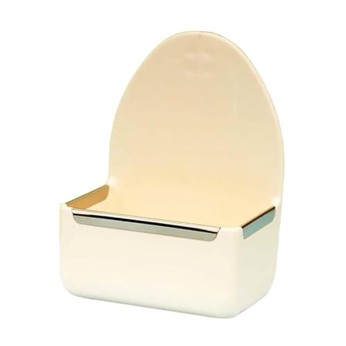 Baoblaze Kaninchen-Futterspender für Käfigfutter und Wassernapf, Kippsicherer Hängefutternapf für, Kaninchen-Futternapf für Frettchen, kleines Haustier, Beige von Baoblaze