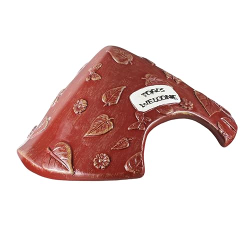 Baoblaze Krötenhaus, Gartendekoration, Krötenhaus, vielseitig, pflegeleicht, Versteckhöhle, Gartenfroschunterschlupf, für Aquarienfische im Freien, Rotbraun Baoblaze Krötenhaus, Gartendekoration, Krötenhaus, vielseitig, pflegeleicht, Versteckhöhle, Gartenfroschunterschlupf, für Aquarienfische im Freien, Rotbraun von Baoblaze