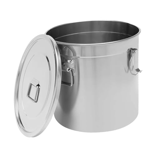 Baoblaze Luftdichter Behälter aus Edelstahl für die Küche, Kücheneimer, verschließbarer Behälter, Reisspender, Reishalter für den Transport, 6l Baoblaze Luftdichter Behälter aus Edelstahl für die Küche, Kücheneimer, verschließbarer Behälter, Reisspender, Reishalter für den Transport, 6l von Baoblaze