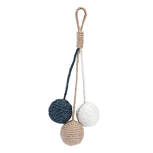 Baoblaze Lustige Katzenspielzeug-Bälle, Teaser, Sisal, langlebiger er, interaktives Haustier-Spielzeug für -Haustierbedarf, zum Spielen, Jagen, Weiss-braun Baoblaze Lustige Katzenspielzeug-Bälle, Teaser, Sisal, langlebiger er, interaktives Haustier-Spielzeug für -Haustierbedarf, zum Spielen, Jagen, Weiss-braun von Baoblaze
