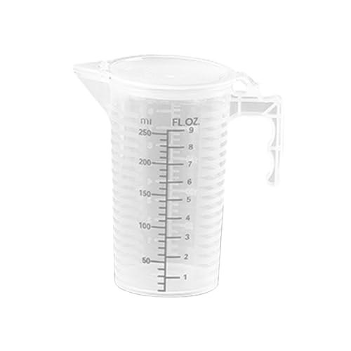 Baoblaze Messbecher, Messbehälter mit Griff und Ausgießer, Wasserkrug, leicht zu reinigen, Back- und Küchenzubehör, 250 ml Baoblaze Messbecher, Messbehälter mit Griff und Ausgießer, Wasserkrug, leicht zu reinigen, Back- und Küchenzubehör, 250 ml von Baoblaze