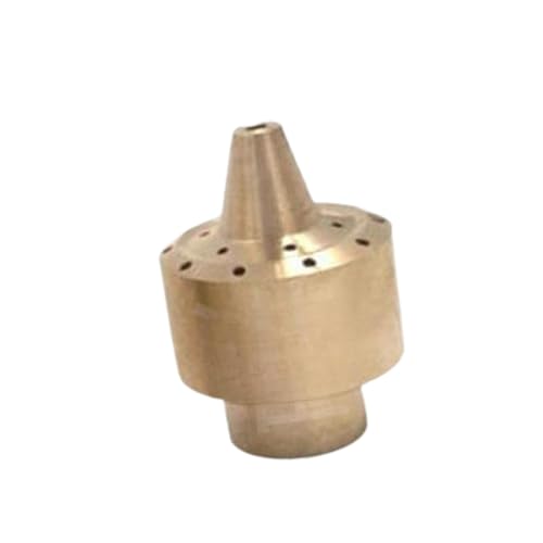 Baoblaze Messing-Brunnendüse, Morgendüsen, Landschaftsbau, Gartenteich, schöne Wassersäulendüse, Ersatz für dekorative, Dn8 von Baoblaze