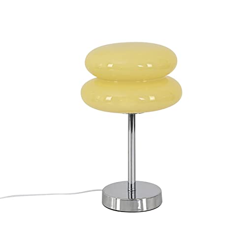Baoblaze Mittelalterliche Eierkuchen-Pilzlampe Studie Dekorative Lampe Langlebig für Nachttischbüro, GELB von Baoblaze