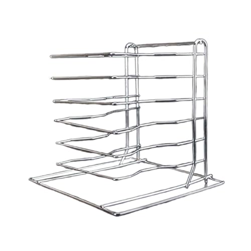 Baoblaze Pizza Rack Backrost, Wiederverwendbarer Tragbarer Platzsparender Pizzahalter, Pizzaständer für Picknick, Restaurants Party Catering, sechsschichtig Baoblaze Pizza Rack Backrost, Wiederverwendbarer Tragbarer Platzsparender Pizzahalter, Pizzaständer für Picknick, Restaurants Party Catering, sechsschichtig von Baoblaze