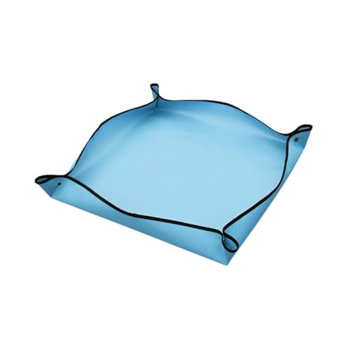 Baoblaze Plant Repoting Matte faltbar einfach zu reinigen, Mehrzweckprofi -Haltbarkeits -Blindpolster -Transplantations -Matten -Gartenwerkzeug, Blau, 75cm X 75cm von Baoblaze
