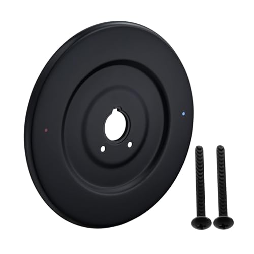 Baoblaze Rosettenersatz, Abdeckung für Duscharmatur, verschleißfeste Reparaturwerkzeuge, Duschverkleidungsplatten-Kit, Teile, Zubehör, Rosettenplatte, Schwarz Baoblaze Rosettenersatz, Abdeckung für Duscharmatur, verschleißfeste Reparaturwerkzeuge, Duschverkleidungsplatten-Kit, Teile, Zubehör, Rosettenplatte, Schwarz von Baoblaze