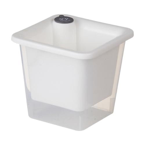 Baoblaze Selbstbewässernder Blumentopf für Zimmerpflanzen, eleganter 12 cm hoher Pflanztopf für Kinderzimmer, Behälter für Orchideen, Schreibtische, Wohnheime, Weiß Baoblaze Selbstbewässernder Blumentopf für Zimmerpflanzen, eleganter 12 cm hoher Pflanztopf für Kinderzimmer, Behälter für Orchideen, Schreibtische, Wohnheime, Weiß von Baoblaze