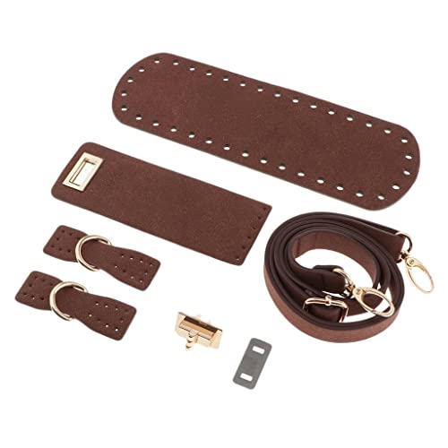 Baoblaze Set Taschenherstellung, Taschenboden mit Schultergurt Taschenklappe Schnallen Zum Häkeln für Häkeltaschen Handtasche Umhängetaschen Beuteltasche, Kaffee, 1 Set Baoblaze Set Taschenherstellung, Taschenboden mit Schultergurt Taschenklappe Schnallen Zum Häkeln für Häkeltaschen Handtasche Umhängetaschen Beuteltasche, Kaffee, 1 Set von Baoblaze